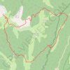 Itinéraire Pas de Bouvaret - Pas de la Pierre, distance, dénivelé, altitude, carte, profil, trace GPS