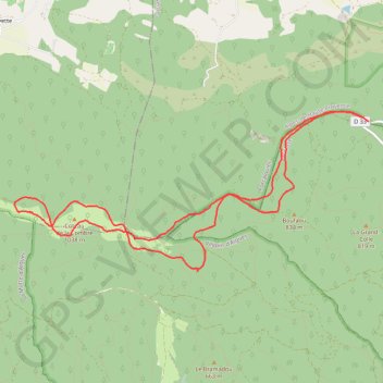 Itinéraire Les crêtes du luberon, distance, dénivelé, altitude, carte, profil, trace GPS