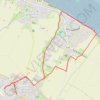 Itinéraire De Douvres-la-Délivrande à Luc-sur-Mer, distance, dénivelé, altitude, carte, profil, trace GPS