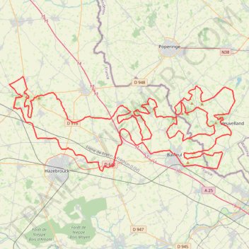 Itinéraire Enfer 2025 157km 1900 D+, distance, dénivelé, altitude, carte, profil, trace GPS