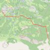 Itinéraire La Pousterle, distance, dénivelé, altitude, carte, profil, trace GPS