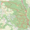 Itinéraire La Milliaçoise - en forêt des Trois Pignons et de Fontainebleau, distance, dénivelé, altitude, carte, profil, trace GPS