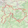Itinéraire Legends Trail 2024, distance, dénivelé, altitude, carte, profil, trace GPS