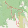 Itinéraire Tracé actuel: 22 JUIL 2018 08:16, distance, dénivelé, altitude, carte, profil, trace GPS