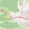 Itinéraire Aiguille des Calvaires, distance, dénivelé, altitude, carte, profil, trace GPS