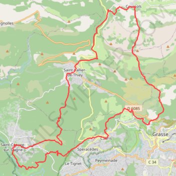 Itinéraire APL2026 V2, distance, dénivelé, altitude, carte, profil, trace GPS