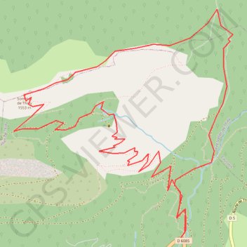 Itinéraire Montagne de Thiey, distance, dénivelé, altitude, carte, profil, trace GPS