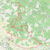 Itinéraire Randonnée VTT autour de Dompierre-sur-Charente, distance, dénivelé, altitude, carte, profil, trace GPS