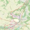 Itinéraire D'Etampes à Etrechy, distance, dénivelé, altitude, carte, profil, trace GPS