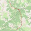 Itinéraire Traversée des Alpes - Étape 20, distance, dénivelé, altitude, carte, profil, trace GPS