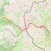 Itinéraire Campo-Base-Fouillouse, distance, dénivelé, altitude, carte, profil, trace GPS