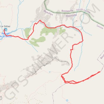 Itinéraire Crête des Gittes, distance, dénivelé, altitude, carte, profil, trace GPS