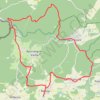 Itinéraire Boucle VTT depuis Rienne, distance, dénivelé, altitude, carte, profil, trace GPS