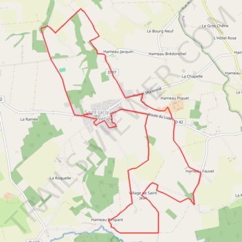 Itinéraire 0 - 14 kms telethon 2026, distance, dénivelé, altitude, carte, profil, trace GPS