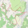 Itinéraire Sentier de coupe-gorge - Seigy, distance, dénivelé, altitude, carte, profil, trace GPS