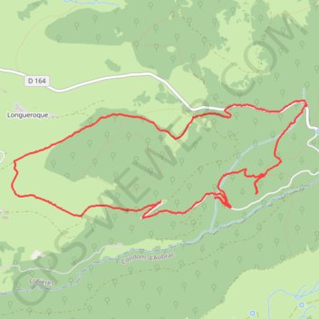 Itinéraire Cascade du Devèz et fosse à loup - circuit long, distance, dénivelé, altitude, carte, profil, trace GPS