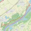 Itinéraire Le long du Rhin et Réserve Biologique de Honau - La Wantzenau, distance, dénivelé, altitude, carte, profil, trace GPS