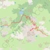 Itinéraire Traversée des Pyrénées - Étape 11, distance, dénivelé, altitude, carte, profil, trace GPS