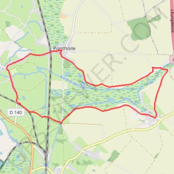 Itinéraire Les 400 Coups, distance, dénivelé, altitude, carte, profil, trace GPS