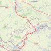 Itinéraire Armentières-Ypres, distance, dénivelé, altitude, carte, profil, trace GPS