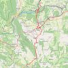 Itinéraire Sur les Pas des Huguenots - Frangy - Chancy, distance, dénivelé, altitude, carte, profil, trace GPS