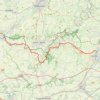 Itinéraire escanaffles - Lessines, distance, dénivelé, altitude, carte, profil, trace GPS