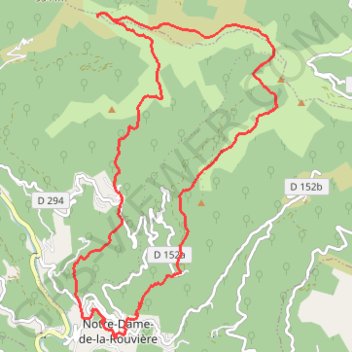 Itinéraire Bonperrier, distance, dénivelé, altitude, carte, profil, trace GPS
