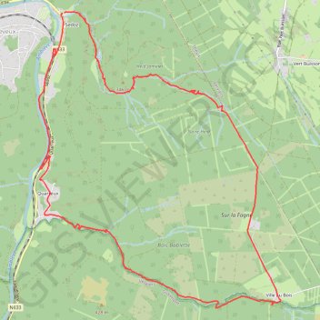 Itinéraire Sedoz, le ruisseau enchanté (Ninglinspo), distance, dénivelé, altitude, carte, profil, trace GPS