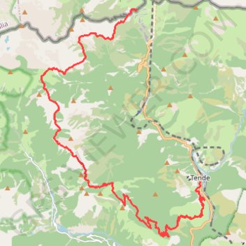 Itinéraire Circuit des Baisses, distance, dénivelé, altitude, carte, profil, trace GPS