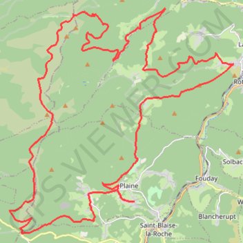 Itinéraire Rando des Brimbelles, distance, dénivelé, altitude, carte, profil, trace GPS