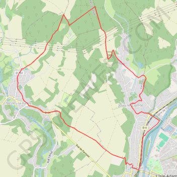 Itinéraire Le fond du Valmillon, distance, dénivelé, altitude, carte, profil, trace GPS