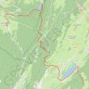 Itinéraire Haut-Jura - Château des Près - Saint-Maurice via Bonlieu, distance, dénivelé, altitude, carte, profil, trace GPS