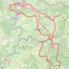 Itinéraire LBLC 2022 - 81km, distance, dénivelé, altitude, carte, profil, trace GPS