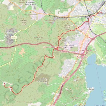 Itinéraire Santiago, distance, dénivelé, altitude, carte, profil, trace GPS