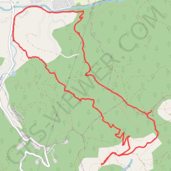 Itinéraire De Dauphin vers la Forêt de Pélissier, distance, dénivelé, altitude, carte, profil, trace GPS