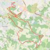 Itinéraire Vallée de l'Anguienne - Soyaux, distance, dénivelé, altitude, carte, profil, trace GPS
