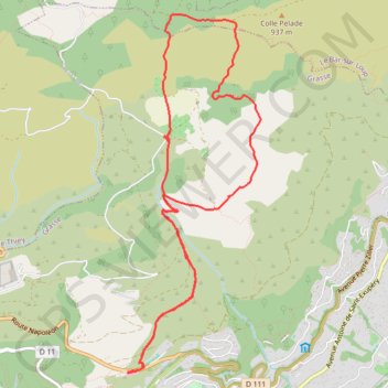 Itinéraire Tour de la Marbrière et de Saint-Christophe, distance, dénivelé, altitude, carte, profil, trace GPS