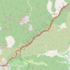 Itinéraire Les barres de Cuers, distance, dénivelé, altitude, carte, profil, trace GPS