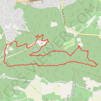 Itinéraire Bollene les Sablas, distance, dénivelé, altitude, carte, profil, trace GPS