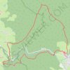 Itinéraire Balade à coté de Montreuillon, distance, dénivelé, altitude, carte, profil, trace GPS