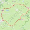 Itinéraire Laveissenet - Saint-Loup, distance, dénivelé, altitude, carte, profil, trace GPS