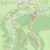 Itinéraire Cazeaux de Larboust, distance, dénivelé, altitude, carte, profil, trace GPS