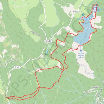 Itinéraire col_du_cabaretou_lac_de_vesole_3, distance, dénivelé, altitude, carte, profil, trace GPS