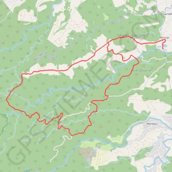 Itinéraire 🚶 Trace, boucle de Goyave, distance, dénivelé, altitude, carte, profil, trace GPS