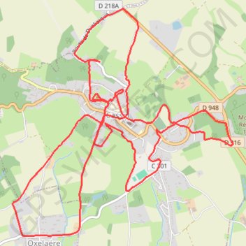 Itinéraire Cassel Trail, distance, dénivelé, altitude, carte, profil, trace GPS