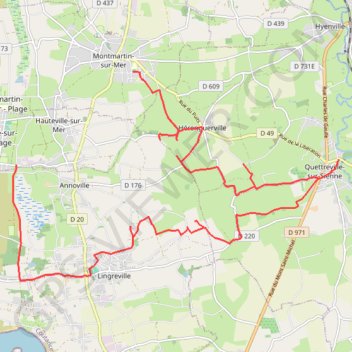 Itinéraire RANDONNEE VTT 18/04/2024 BIS, distance, dénivelé, altitude, carte, profil, trace GPS