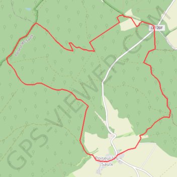 Itinéraire Sentier des sources et rouissoirs, distance, dénivelé, altitude, carte, profil, trace GPS