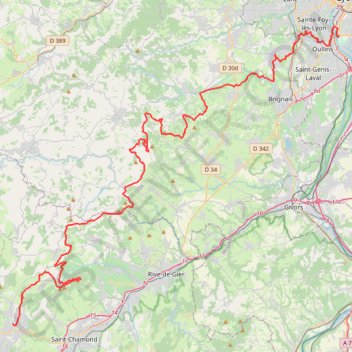 Itinéraire STLVTT_80KM_2021, distance, dénivelé, altitude, carte, profil, trace GPS