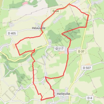 Itinéraire 1 - gravel_a2h, distance, dénivelé, altitude, carte, profil, trace GPS