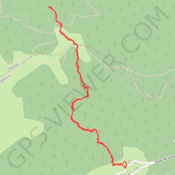 Itinéraire Col Carlong, distance, dénivelé, altitude, carte, profil, trace GPS